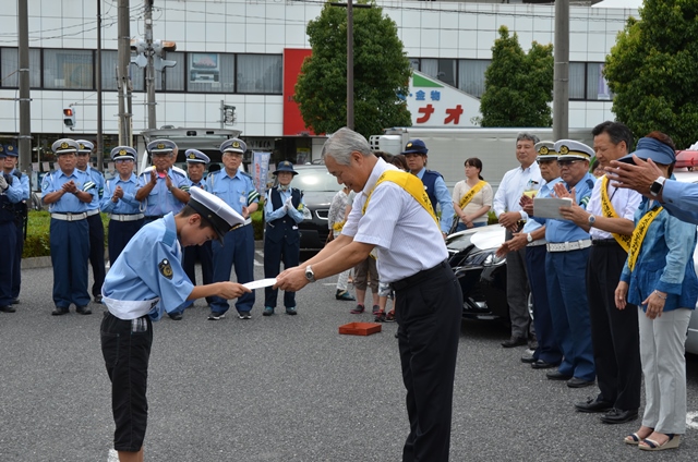 一日警察署長