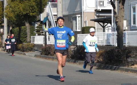 平井さん快走です！